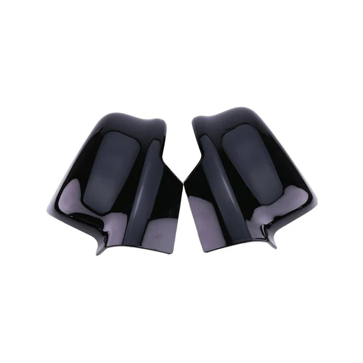 Right 6RP44KXJAA & Left 6RP45KXJAA Gloss Black Side Door Mirror Cover Cap for 19-22 Ram 1500 Big Horn - KUDUPARTS