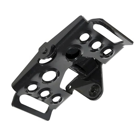 Right Control Foot Pedal Assembly 7123942 for Bobcat Loader T190 T300 S185 S250 763 773 873 963 - KUDUPARTS