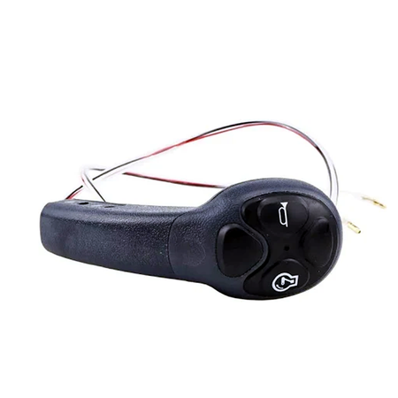 Right Handle of The Joystick 16502-04600 for Takeuchi Excavator TB125 TB135 TB145 TB228 TB235 TB250 - KUDUPARTS