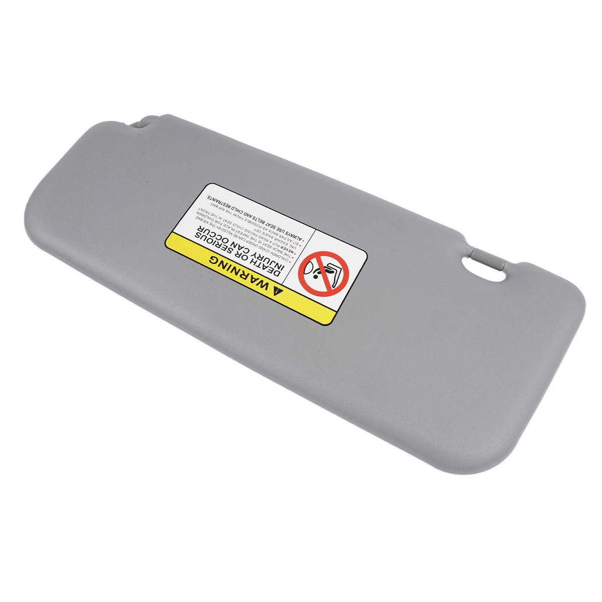 Right Passenger Side Gray Sun Visor 85220-1R000 for 2011-2014 Hyundai Accent - KUDUPARTS