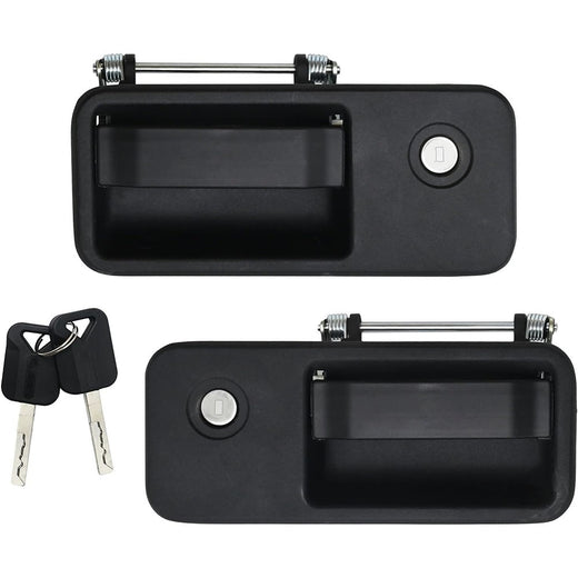Right and Left Side Black Door Handle Set 20398467 20398466 1062565 3175918 for Volvo Truck FH FH12 FH16 FM FM10 FM12 FM7 FM9 - KUDUPARTS
