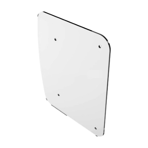 Roof Tempered Safety Glass T242807 for John Deere Engine 4024 5030 Loader 318 320 326 328 329 332 333 - KUDUPARTS
