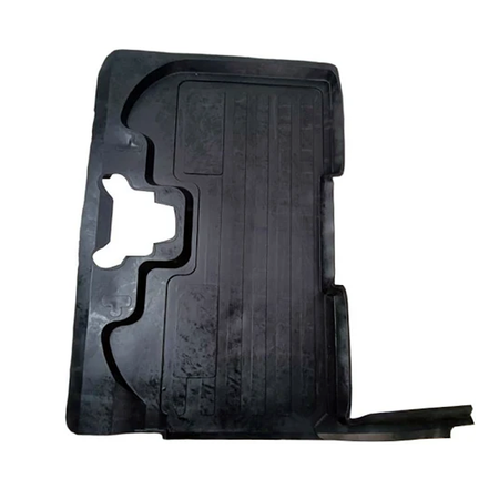 Rubber Cab Floor Mat Foot Gasket for Hitachi Excavator EX120-2 - KUDUPARTS