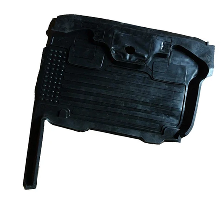 Rubber Cab Floor Mat Foot Gasket for Kobelco SK200-6 Excavator - KUDUPARTS