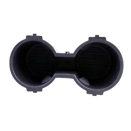 Rubber Cup Holder Insert FL3Z-1513562-AD for Ford F-150 F-250 F-350 Super Duty 2016-2020 - KUDUPARTS