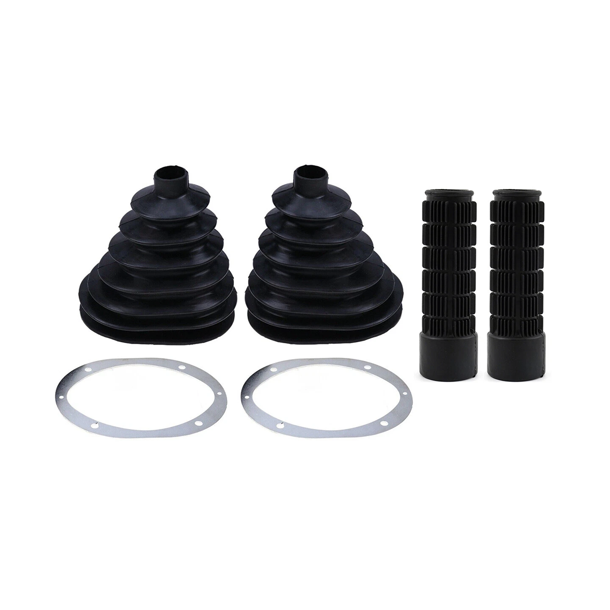 Rubber Steering Boots & Grips Kit 6532127 6702621 for Bobcat Loader 753 763 773 863 S175 S185 S205 S250 - KUDUPARTS