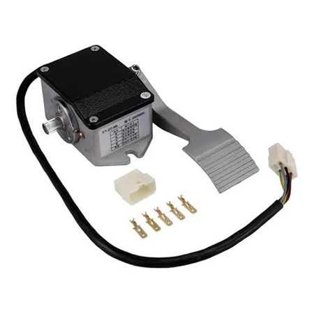 Rugged Industrial Construction 0-5K Electric Accelerator Foot Pedal EFP-001 for Forklift - KUDUPARTS