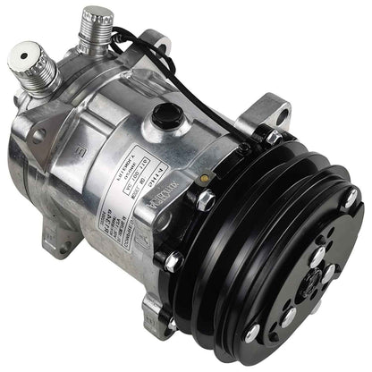 SV06E A/C Compressor 447260-5351 For Denso Kubota Excavator KX080-3 KX121 KX121-3