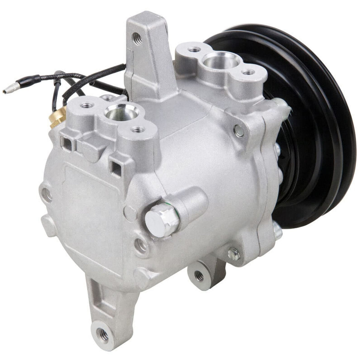 SV06E A/C Compressor 447260-5351 for Kubota Excavator KX080-3 KX121 KX121-3 - KUDUPARTS