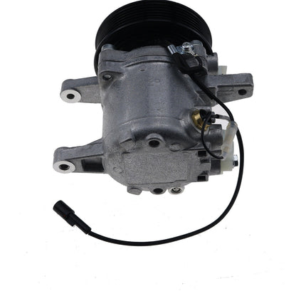 SV07E A/C Compressor 447280-3080 for Kubota Tractor M126 M135 M6 Tractor With 6 Groove Pulley