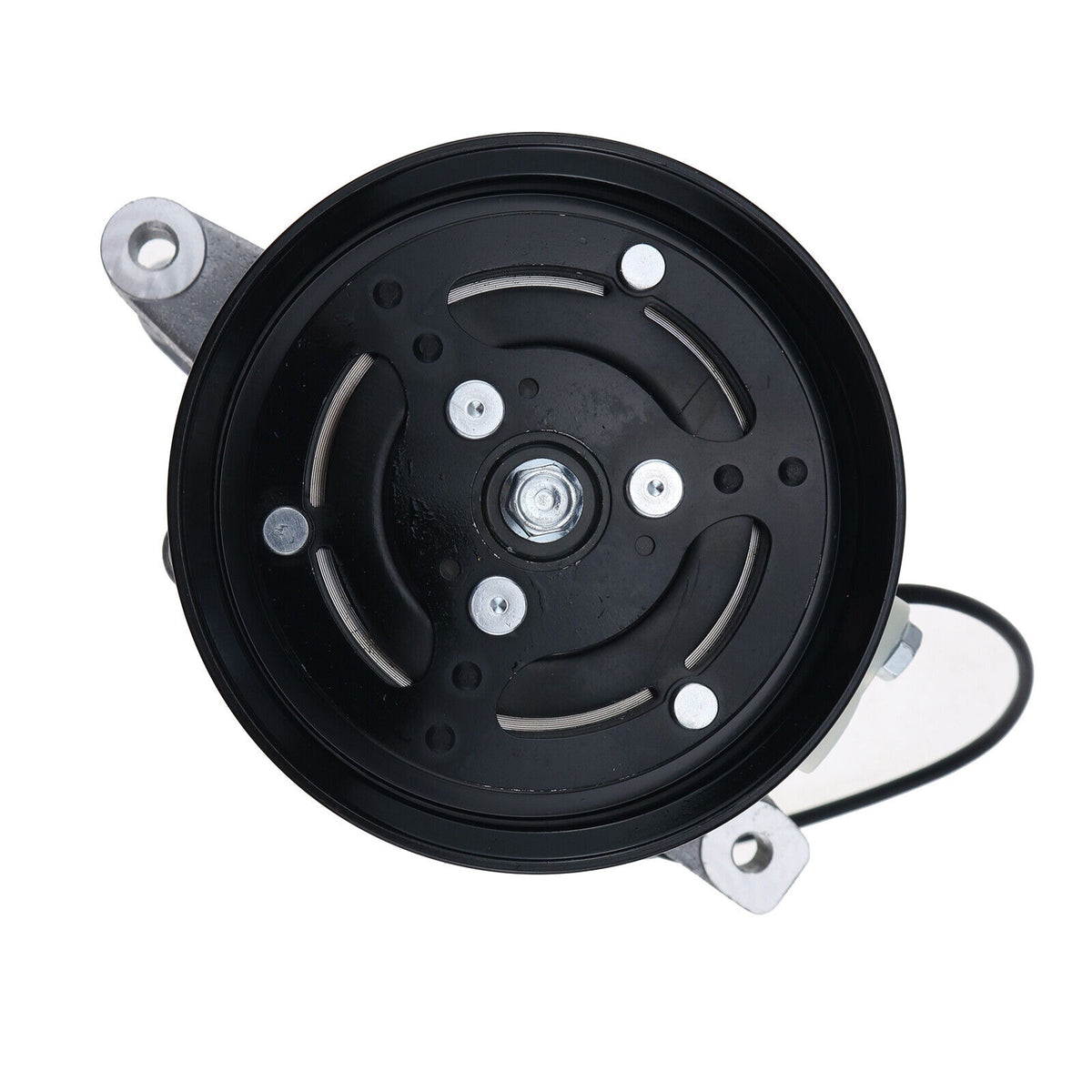 SV07E A/C Compressor 447280-3080 for Kubota Tractor M126 M135 M6 Tractor With 6 Groove Pulley - KUDUPARTS
