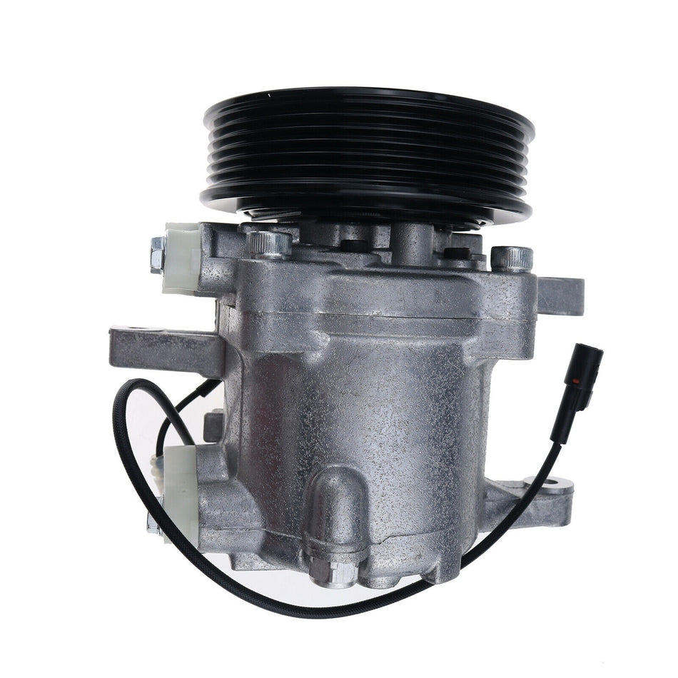 SV07E A/C Compressor 447280-3080 for Kubota Tractor M126 M135 M6 Tractor With 6 Groove Pulley