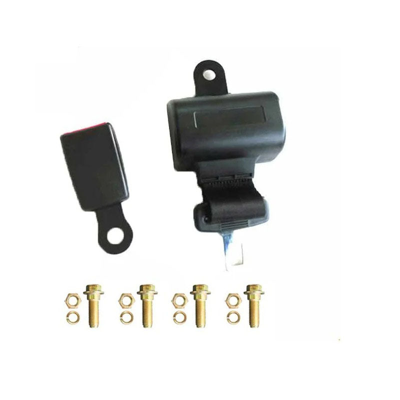 Seat Belt Assembly with Screw Kit 53779-F2100-71 for Toyota Engine 1DZ 2Z 4Y Forklift 7FBEF20 7FBMF20 7FBMF30 7FBMF40 7FBMF50 - KUDUPARTS