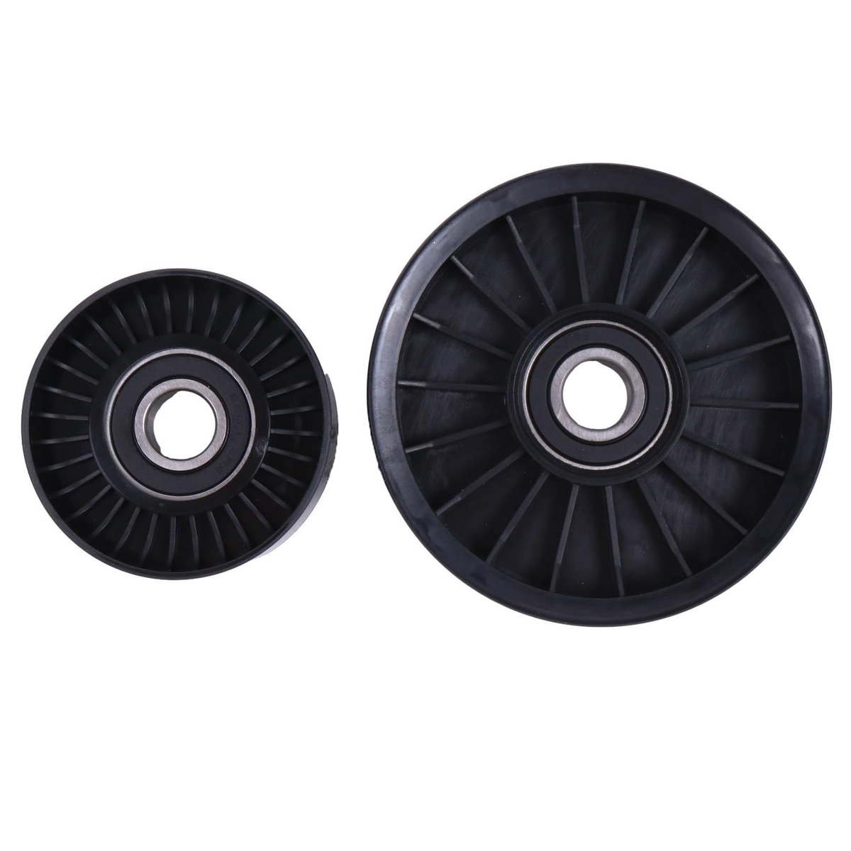 Serpentine Belt Idler Pulley Set 864625T 8M6500024 for Mercruiser Engine V6 V8 4.3 5.0 5.7 6.2L - KUDUPARTS