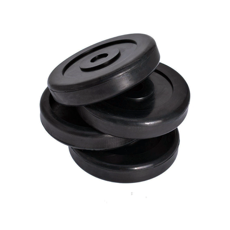 Set Of 4 Round Rubber Arm Pads 5715017 for Bendpak Danmar Lift - KUDUPARTS