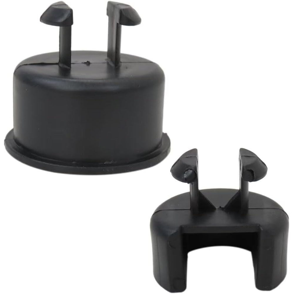 Set of 2 Left & Right Tailgate Pivot Bushings 55276077AB 55276076AD for Dodge Ram 1500 2500 3500 - KUDUPARTS