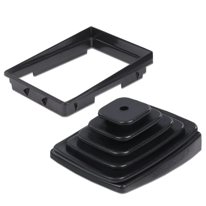 Shifter Boot and Retainer Bezel Ring Kit for 1997-2004 Jeep Wrangler