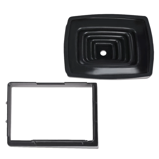 Shifter Boot and Retainer Bezel Ring Kit for 1997-2004 Jeep Wrangler - KUDUPARTS