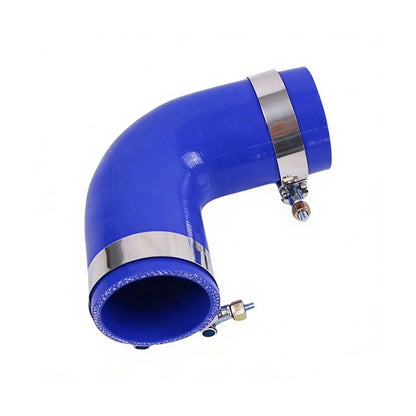 Silicone 90° Elbow Hose With Clamps F04-6006 for Peterbilt 365 367 384 386 387 388 389 587 Kenworth T660 T680 T700 T880 T2000 W900 Truck
