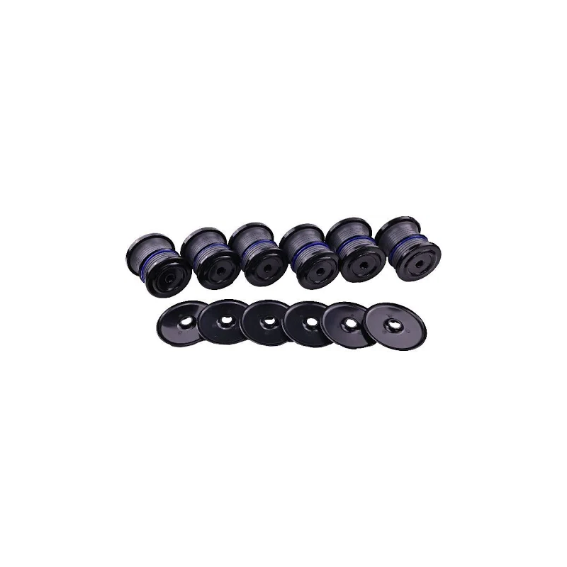 Silicone Body Mount Bushing Kit for Ford Pickup Truck Super Duty F-250 F-350 - KUDUPARTS