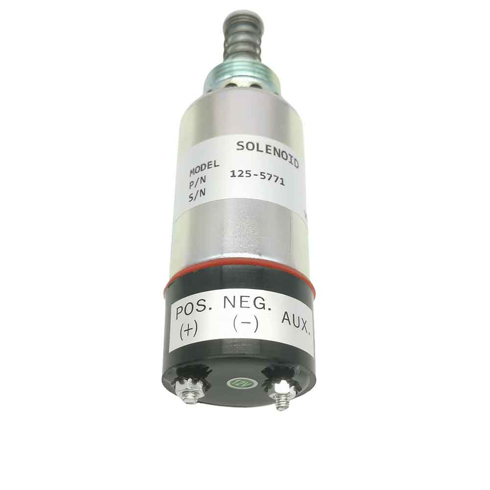 Solenoid Valve 125-5771 for Cat Asphalt Paver AP-1000 AP-1050 Engine 3114 3116 3126