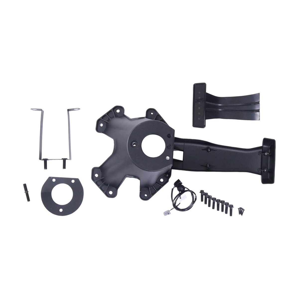 Spare Tire Holder Mounting Bracket 55397217AJ 55397217AE for Jeep Wrangler 3.6L 3.8L V6 2007-2018 - KUDUPARTS