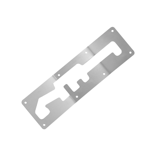 Stainless Steel Quick Shift Gate Plate Panel 707900644 for Can-Am Maverick X3 2017-2024 - KUDUPARTS
