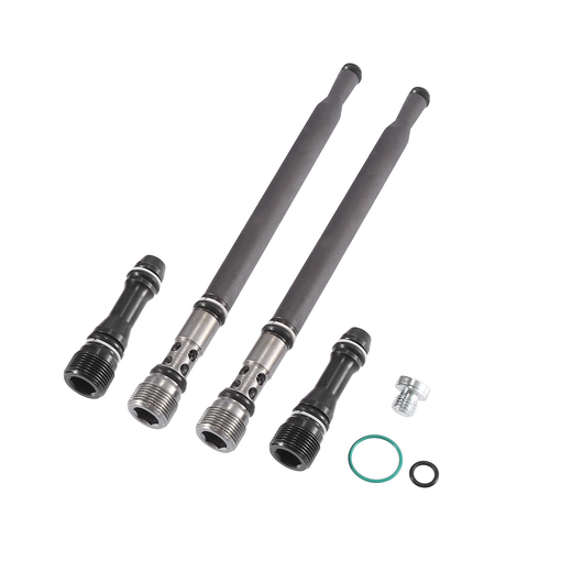 Stand Pipe & Dummy Plug Kit 6E7Z9A332A 6E7Z9A332B for Ford Engine 6.0L Vehicle F250 F350 F450 F550 - KUDUPARTS