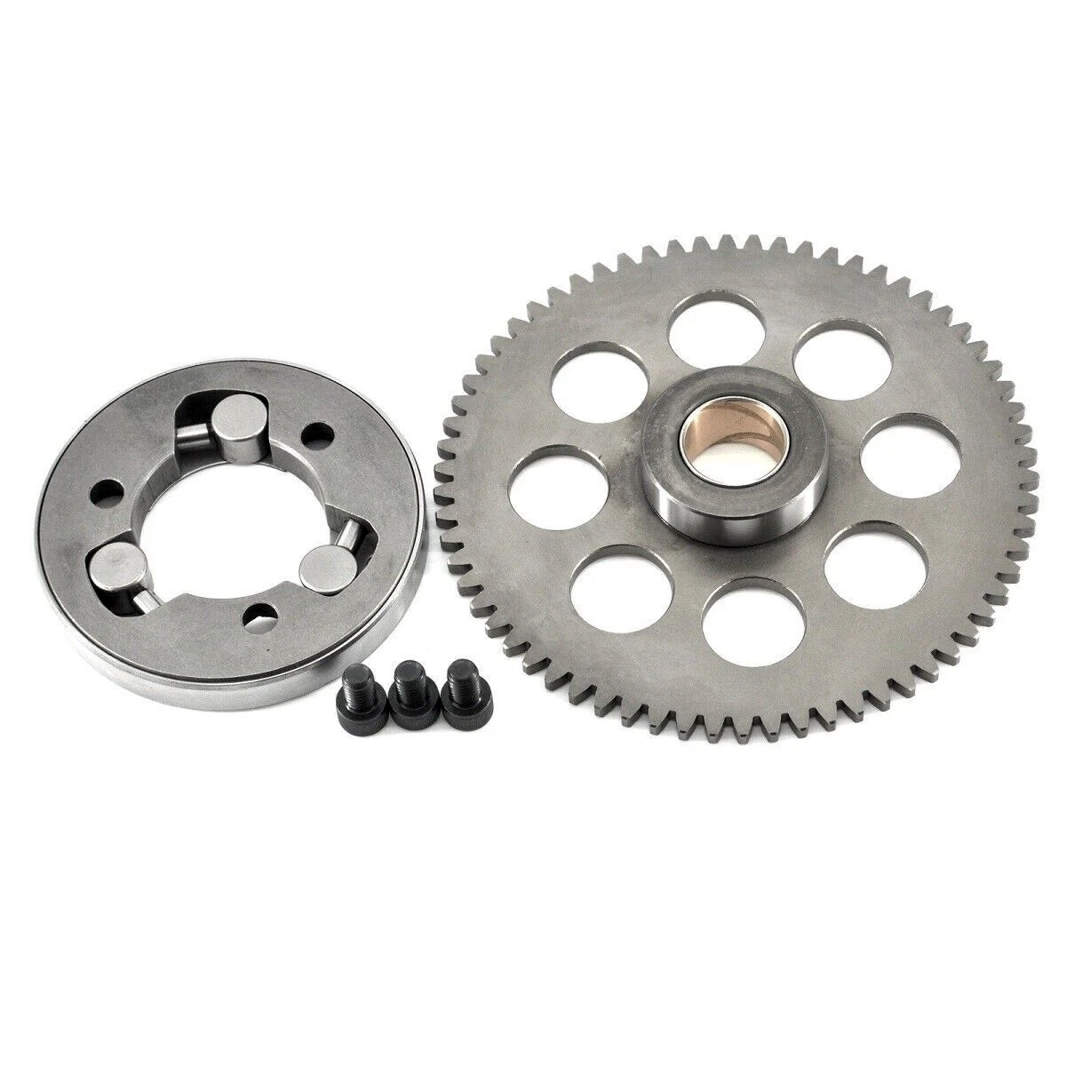 Starter Clutch Gear 22U-15517-00-00 22U-15580-00-00 for Yamaha Motorcycle XV535 Virago - KUDUPARTS