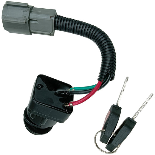 Starter Switch with Keys 32771-31822 for Kubota Backhoe Loader L39 L45 L47 L48 M59 M62 - KUDUPARTS