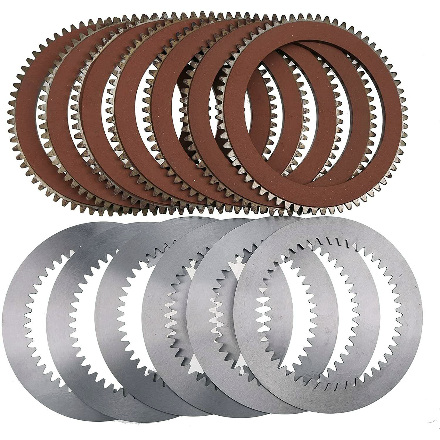 Steering Clutch Set 10E-22-21320 12Pcs &104-22-33321 14Pcs for Komatsu D20A D20P D21A D21P Full Set fit-6-7-8 series