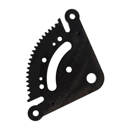 Steering Sector Plate Pinion Gear 1193976 7171554 717-1550A for Toro Tractor LX426 LX500 LX468 SL500 LX466 LX420 GT2100 - KUDUPARTS