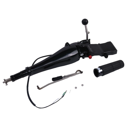 Steering Tiller Handle Assembly 697-W0084-00-4D for Yamaha Outboard 48HP 60HP E48MLHV E60MLHW E48MLHX E60MLHY