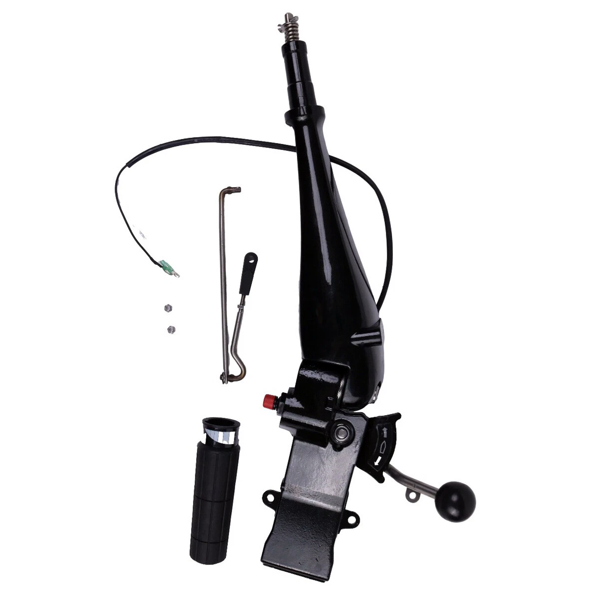 Steering Tiller Handle Assembly 697-W0084-00-4D for Yamaha Outboard 48HP 60HP E48MLHV E60MLHW E48MLHX E60MLHY