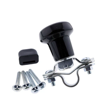 Steering Wheel Spinner Knob TY16020 WSV120B 5A6BU with Rubber Sleeve Universal Fitment for John Deere Ford Case Tractors Woods Spinner and Many More (Adjustable Size)