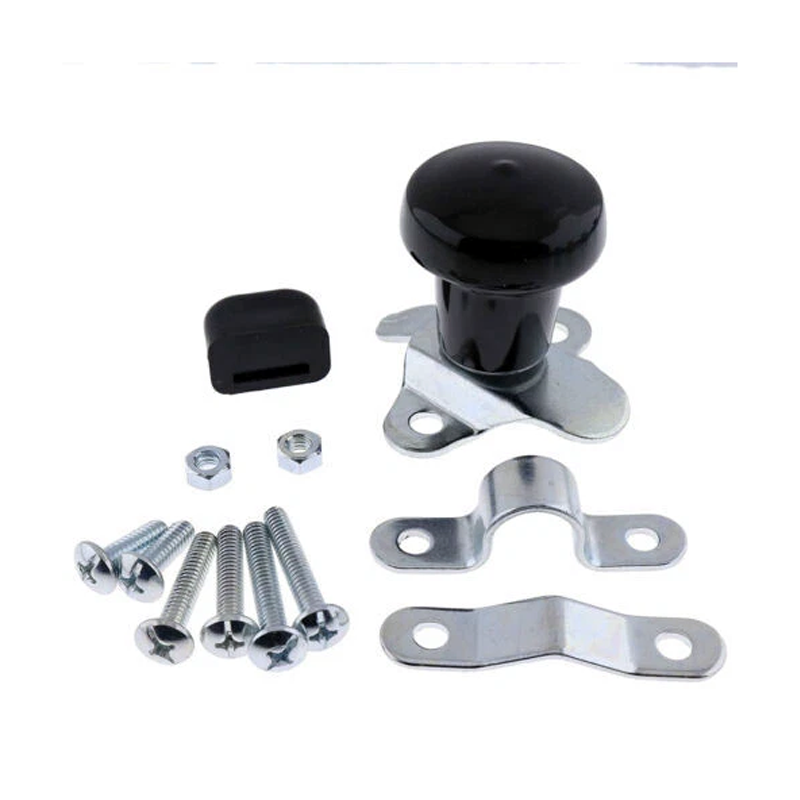 Steering Wheel Spinner Knob TY16020 WSV120B 5A6BU with Rubber Sleeve Universal Fitment for John Deere Ford Case Tractors Woods Spinner and Many More (Adjustable Size) - KUDUPARTS