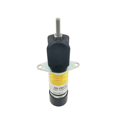 Stop Solenoid 1500-2073 1502-12A6U1B2S1 Shutdown Engine for Woodward Synchro-Start 3 Terminals