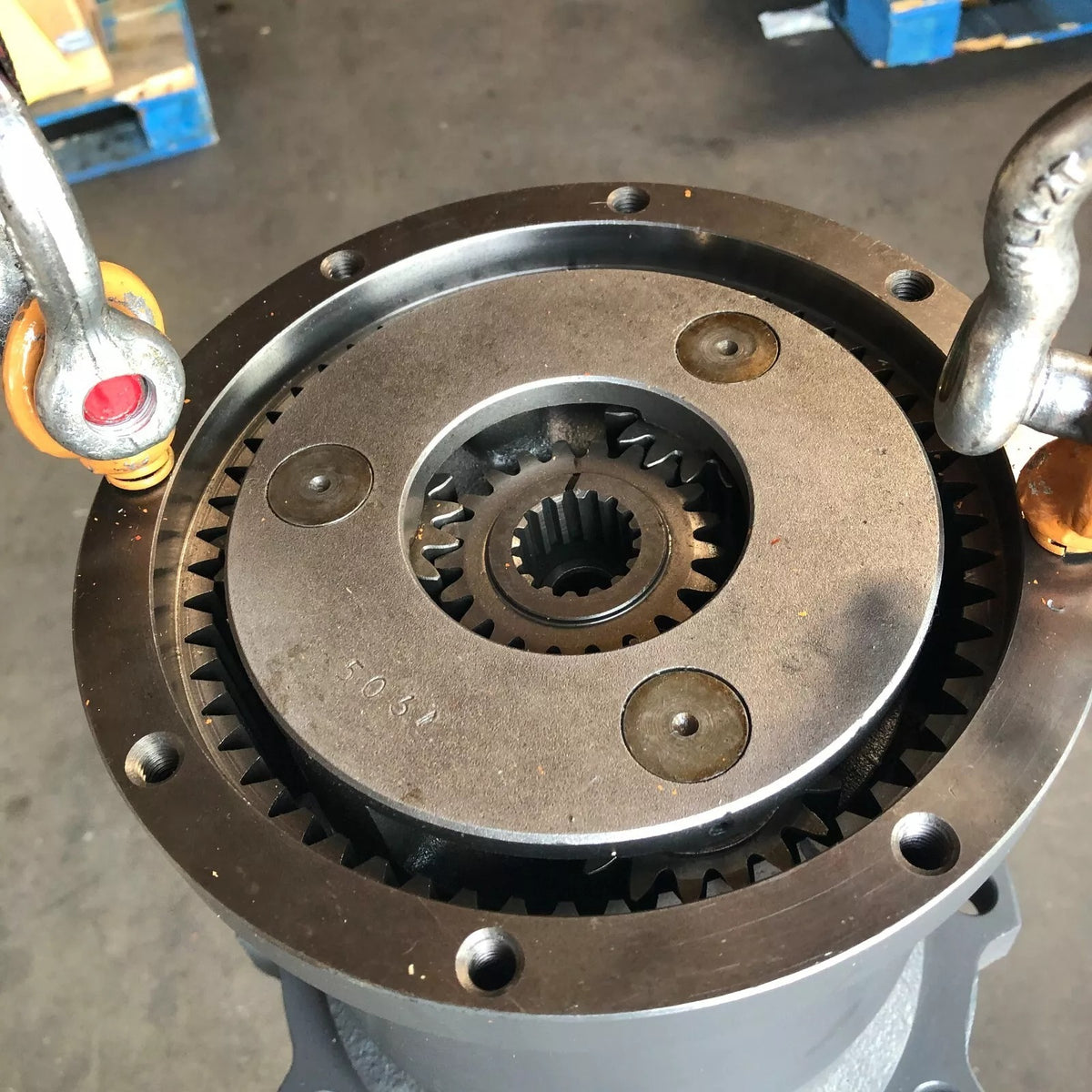 Swing Motor Gearbox 9118328 for Hitachi EX60-2 EX60-3 EX75UR Excavator - KUDUPARTS