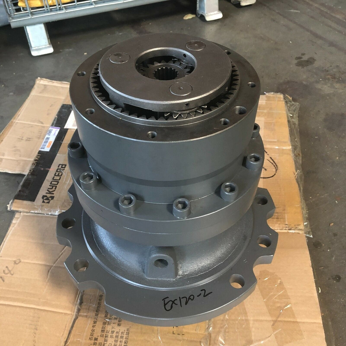 Swing Reduction Gearbox 9111265 for John Deere Excavator 490E - KUDUPARTS
