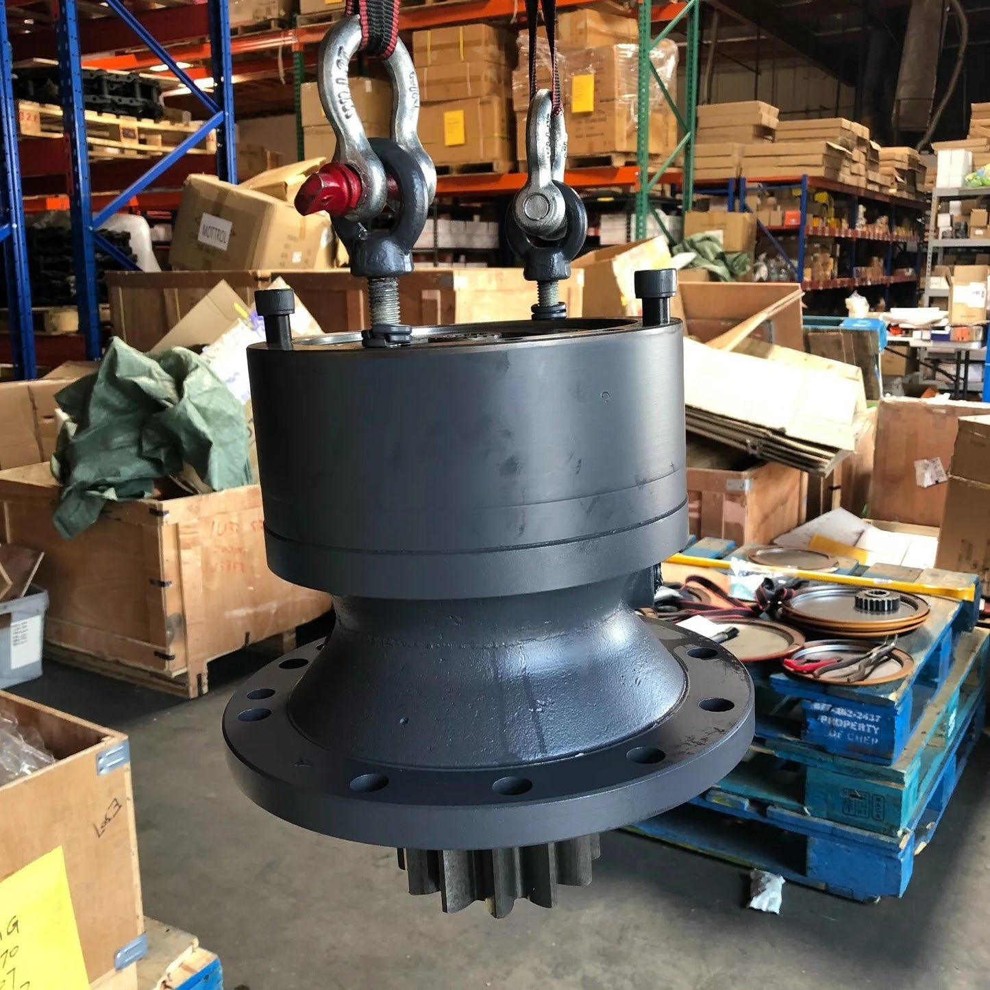 Swing Reduction Gearbox Assembly 4445648 for Hitachi Excavator ZX70 ZX80K ZAX70 ZAX80 ZX80LCK ZX70-HHE