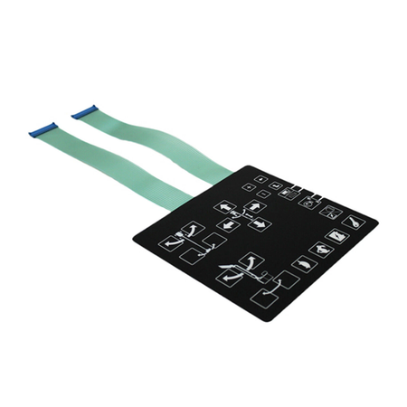 Switch Membrane Ground Control 50811GT for Genie S100 S105 S120 S125 S3200 S3800 - KUDUPARTS