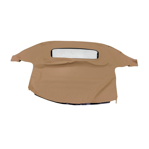 Tan Convertible Soft Top W/DOT Heated Glass Window MW3088W3 for Mazda Miata 1990-2005 - KUDUPARTS