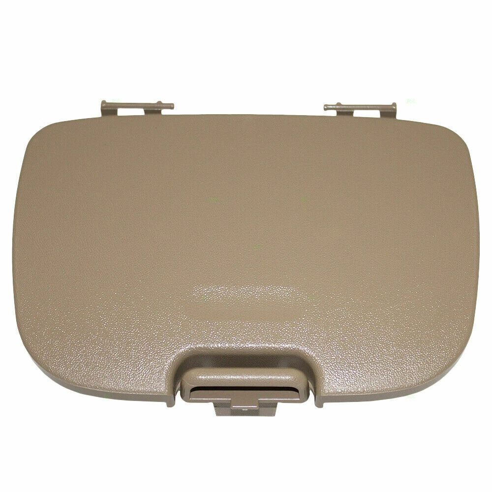 Tan Overhead Console Garage Door Cover 2C3Z-7811586-BAA for 2002-2004 Ford F250 F350 F450 Super Duty Pickup Truck