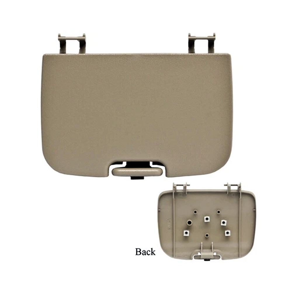 Tan Overhead Console Garage Door Cover 2C3Z-7811586-BAA for 2002-2004 Ford F250 F350 F450 Super Duty Pickup Truck - KUDUPARTS