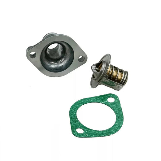 Thermostat 15531-73010 & Cover 15841-73260 & Complete Water Flange 16875-72704 With Gasket 15841-72923 for Kubota Engine Z482 D722 - KUDUPARTS