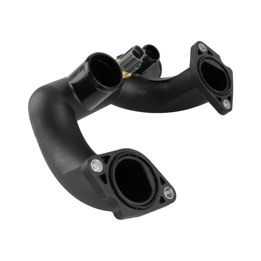 Thermostat Cover Water Outlet Pipe with Sensor 96JV8A504BD for Jaguar XK8 XJ8 Vanden Plas 1997-2003 - KUDUPARTS