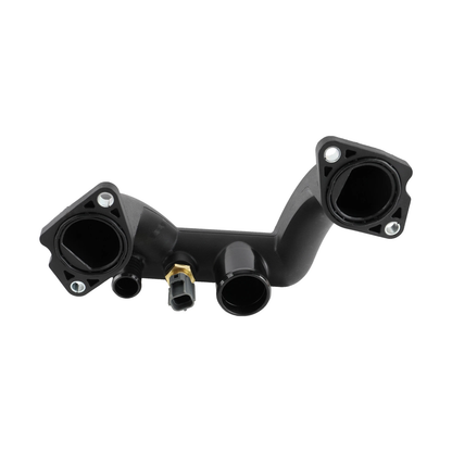 Thermostat Cover Water Outlet Pipe with Sensor 96JV8A504BD for Jaguar XK8 XJ8 Vanden Plas 1997-2003