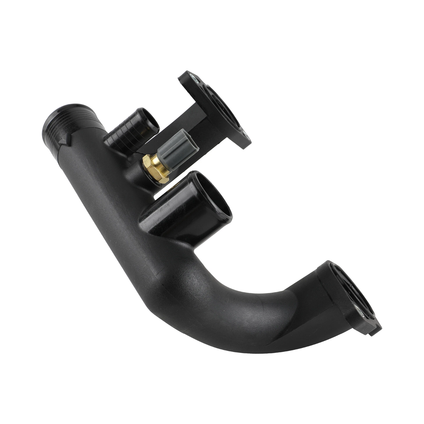 Thermostat Cover Water Outlet Pipe with Sensor 96JV8A504BD for Jaguar XK8 XJ8 Vanden Plas 1997-2003