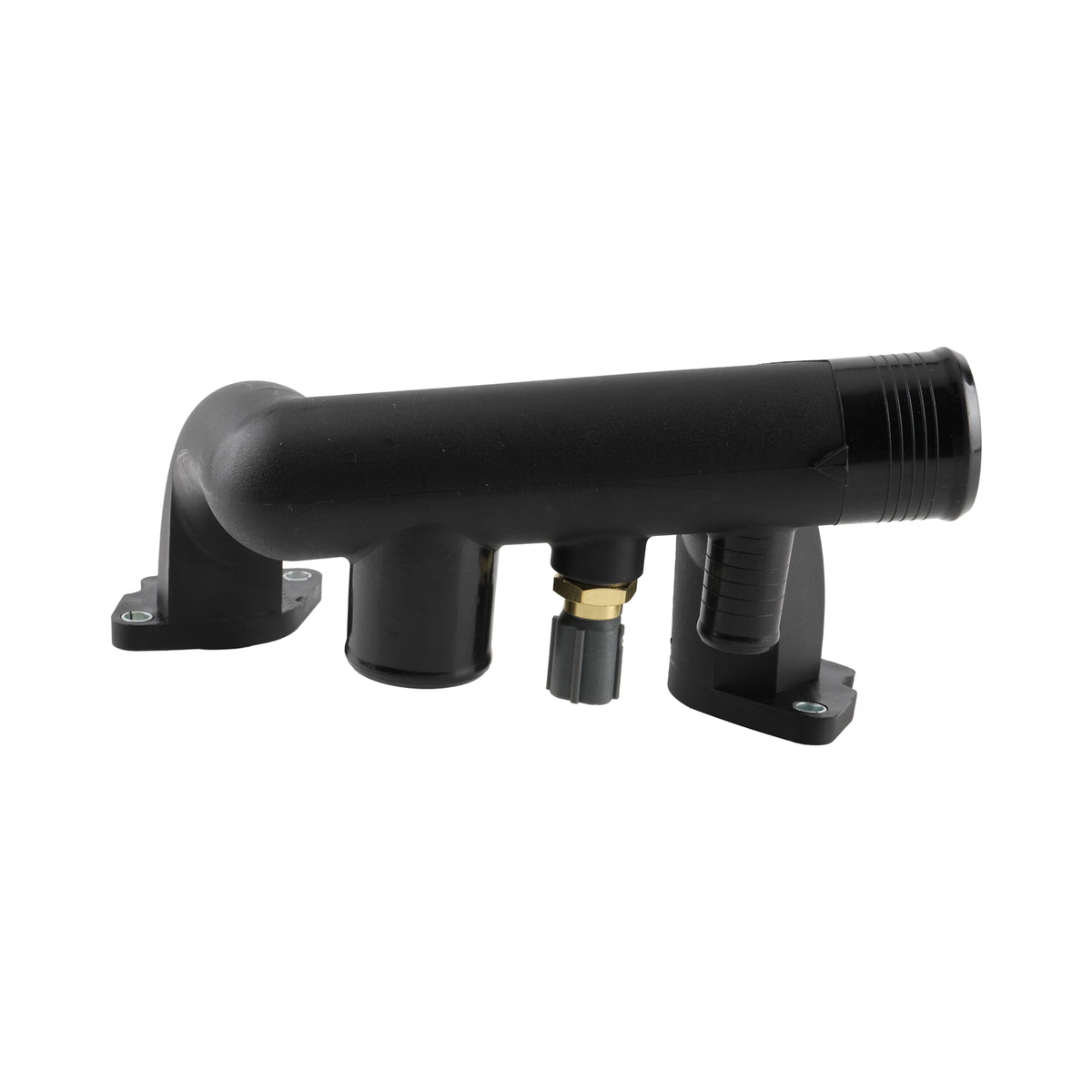 Thermostat Cover Water Outlet Pipe with Sensor 96JV8A504BD for Jaguar XK8 XJ8 Vanden Plas 1997-2003 - KUDUPARTS
