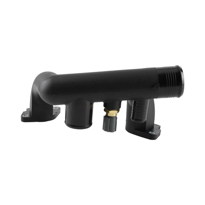 Thermostat Cover Water Outlet Pipe with Sensor 96JV8A504BD for Jaguar XK8 XJ8 Vanden Plas 1997-2003